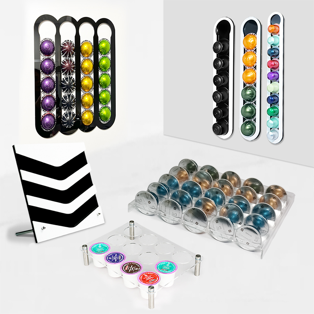 Coffee Equipment Rack - Vassoio organizer per cassetti porta capsule