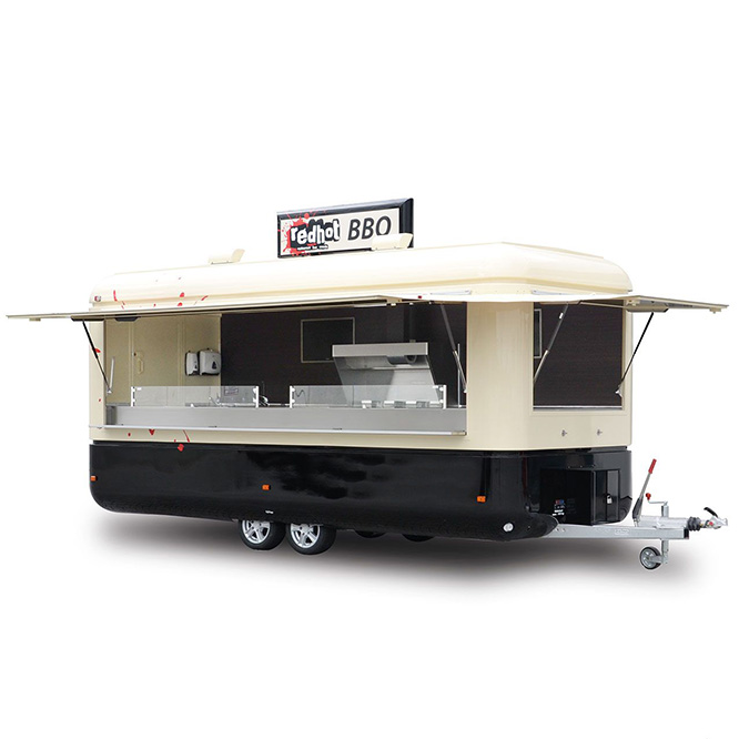 Coffee Equipment Manufacturers - Rimorchio per concessione per barbecue Produttore