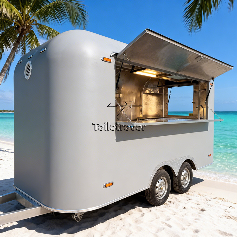 Coffee Equipment Canada - Rimorchio per Street Food Completamente Attrezzato,