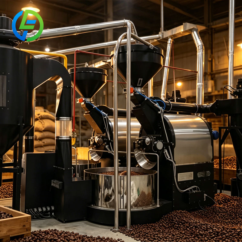 Coffee Equipment Manufacturers - Linea Industriale per Tostatura e Macinazione