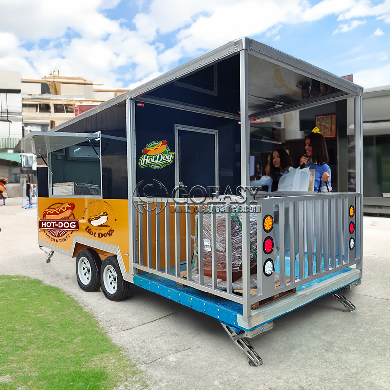 Coffee Equipment Manufacturers - Food Truck Personalizzato Completamente Attrezzato, Rimorchio