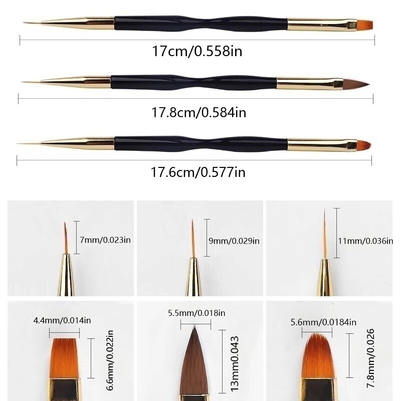 3 Pennelli per Nail Art a Dopp - Group Head Brush recensione e prezzo