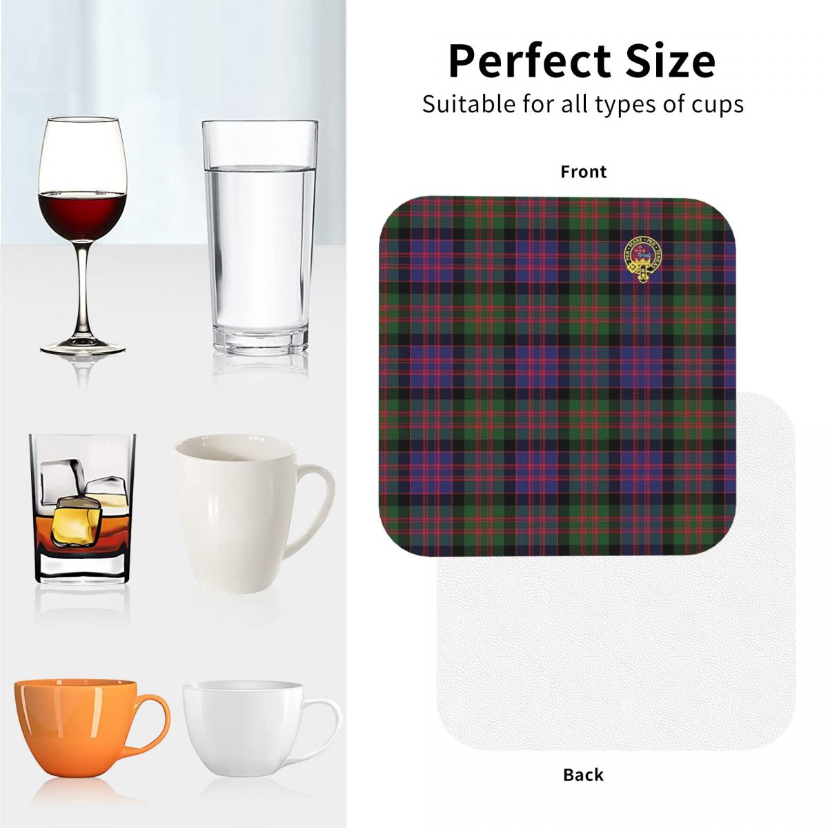 Set di 6 sottobicchieri in pel - Macdonald Coffee & Espresso Equipment recensione e prezzo